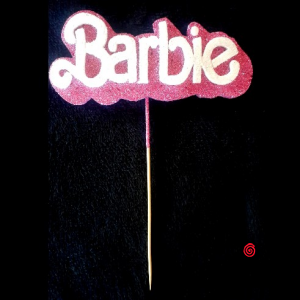 ADORNO PINCHE CARTEL BARBIE CON GIBRE x 1